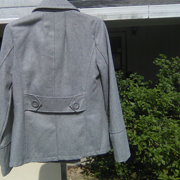 Therapy Woman's Wool Short Pea Coat - Picture 5 of 7